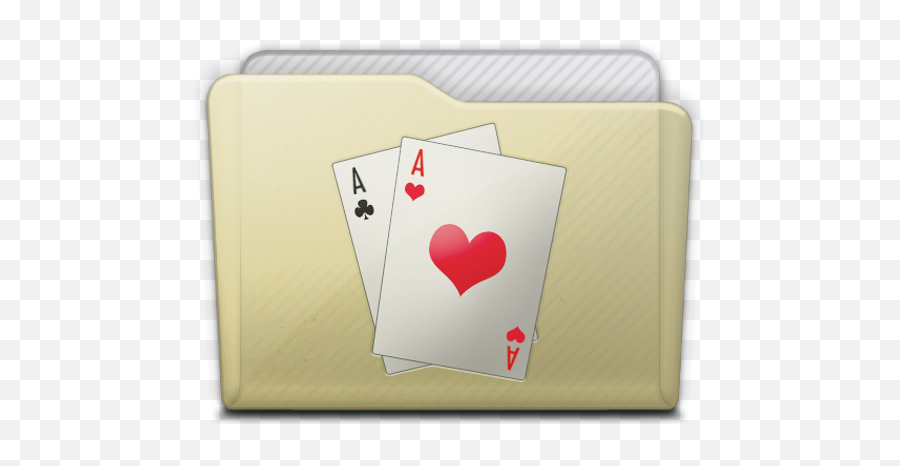 Beige Folder Games Icon - Leopaqua R3 Icons Softiconscom Png,Icon For Playing Card Game