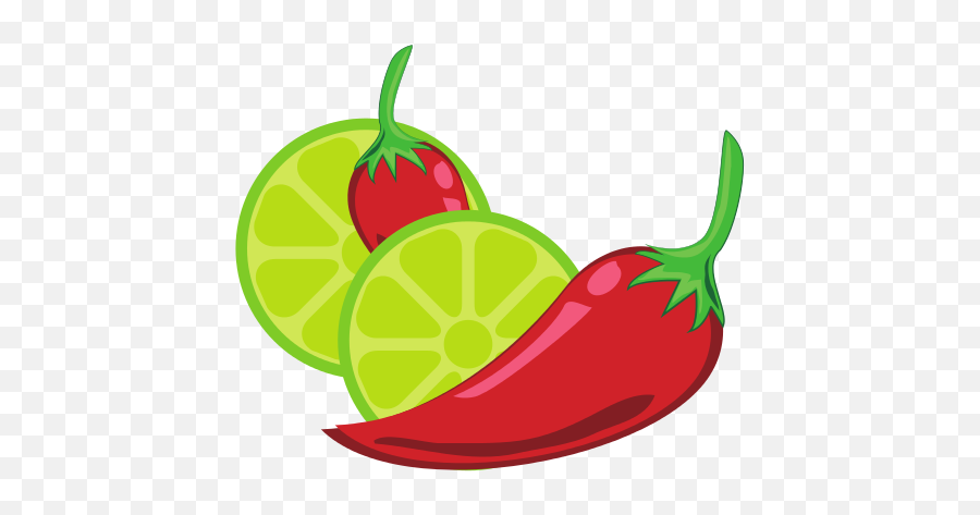 Chili Pepper And Lemon - Lemon Chilli Vector 550x550 Png Clip Art,Lemon Clipart Png