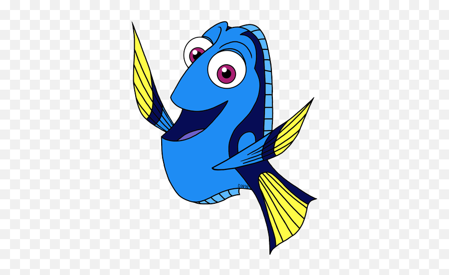 Finding Nemo Dory Vector Transparent - Dory Finding Nemo Clipart Png,Finding Nemo Png