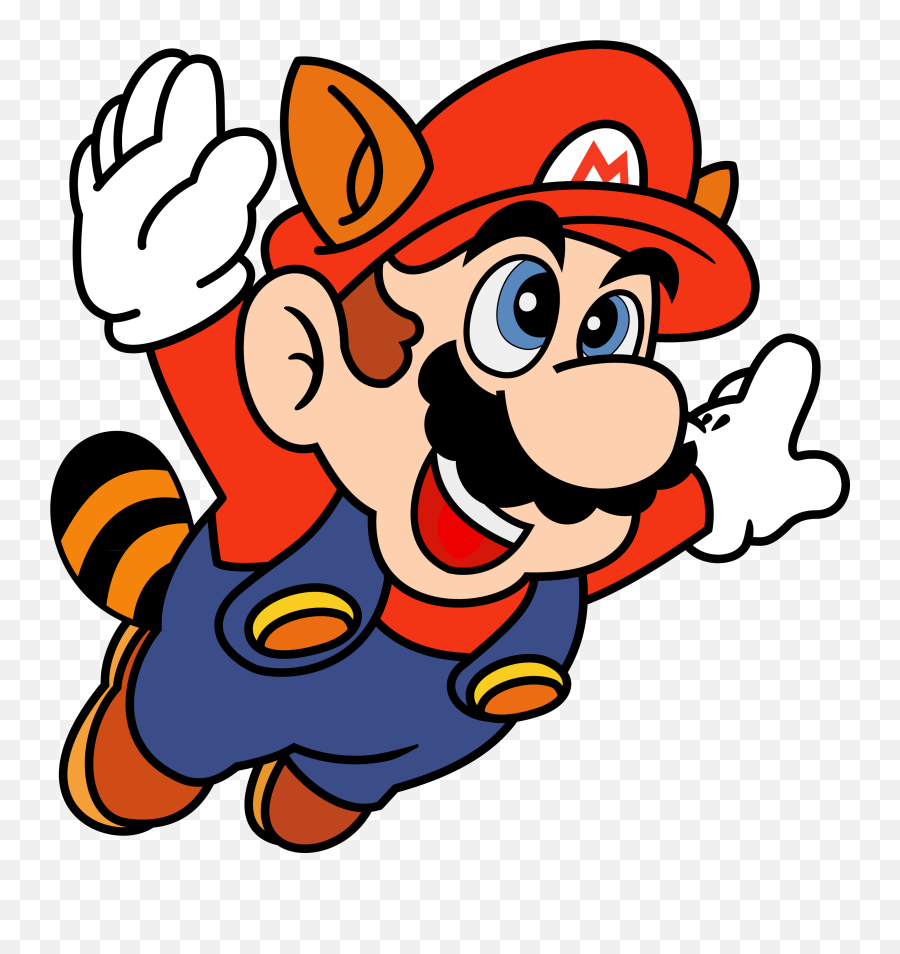 Download Hd Mario Flying With A Raccoon Suit - Super Mario Super Mario Bros 3 Mario Png,Mario Png