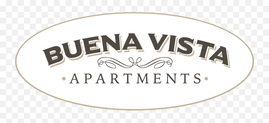 Buena - Vistaapartmentslogowithovalframetransparent Buena Vista Apartment Logo Png,Frame Transparent Background