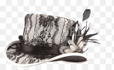 Top Hat Png - Veil Ladies Top Hat Monochrome 1137681 Png,Veil Png