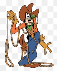 Goofy Clipart - Goofy Cowboy Clipart Png,Goofy Png