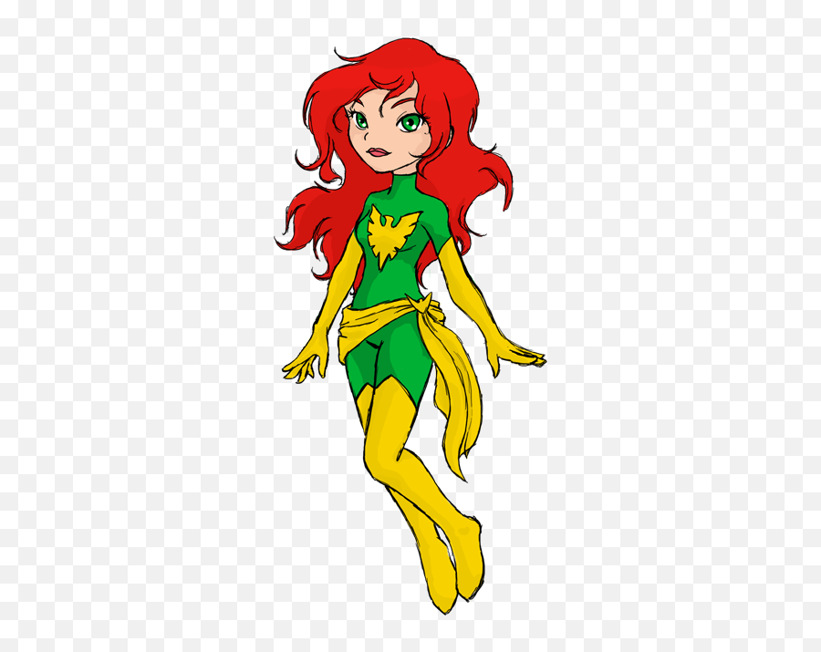 Journal 5 If I Were To Have Superpowers U2013 Hi First - Jean Grey Cute Cartoon Png,Jean Grey Png