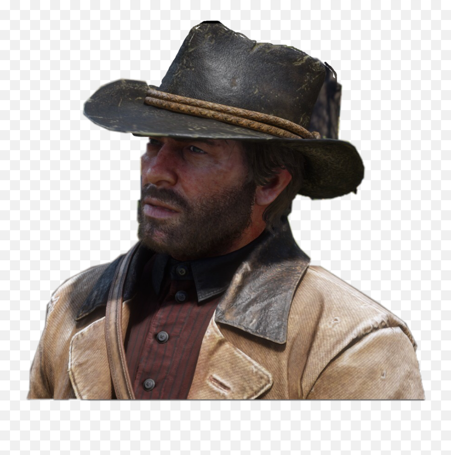 Red Dead Redemption Cowboy Arthur Morgan Reddeadrede - Cowboy Hat Png,Red Dead Redemption 2 Png