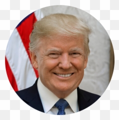 Donald Trump Circle Paaia - Smile Happy Donald Trump Png,Trump Head Transparent