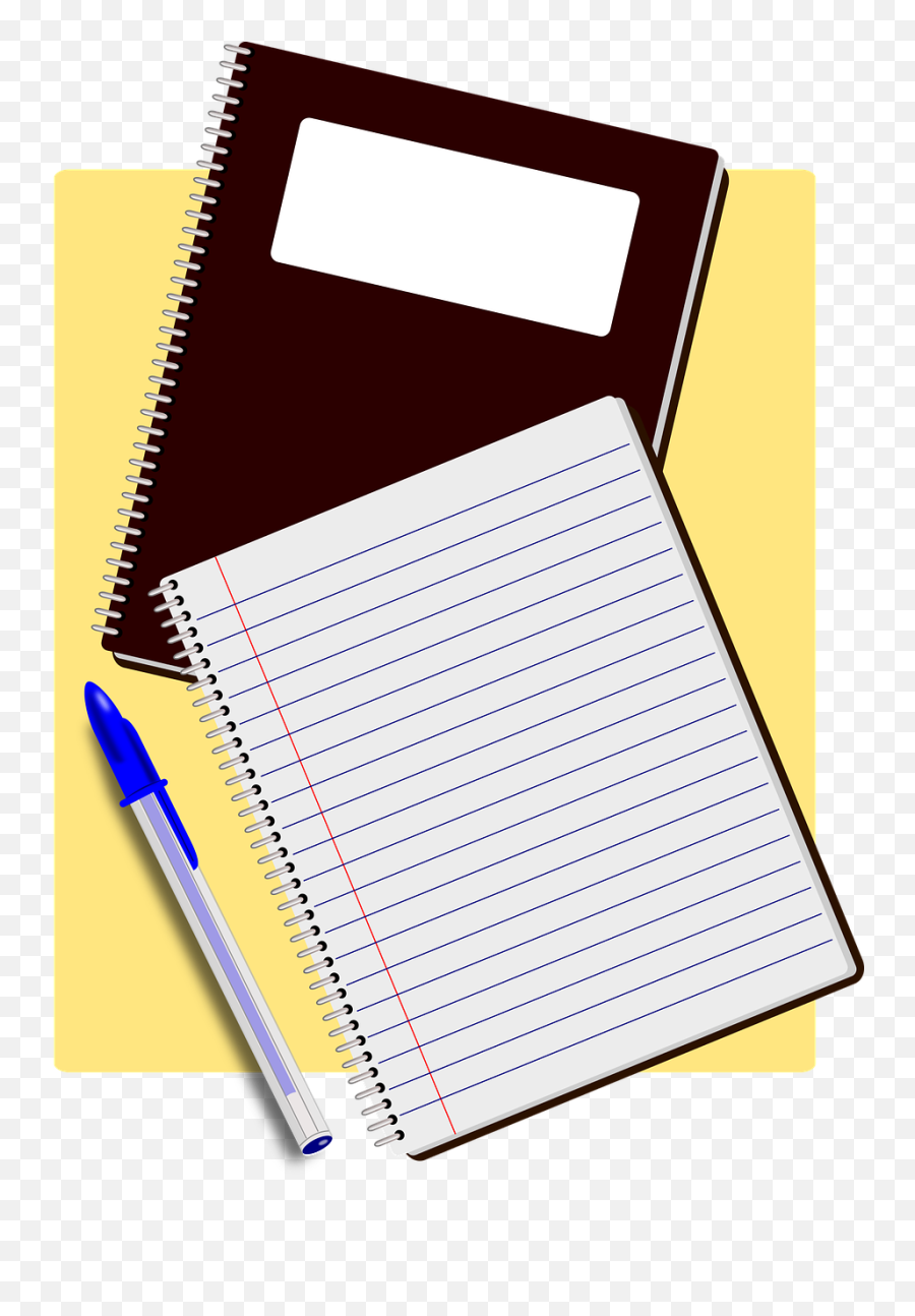 Notebooks Png Transparent Collections - Cuaderno De Notas Png,Notebook Paper Png