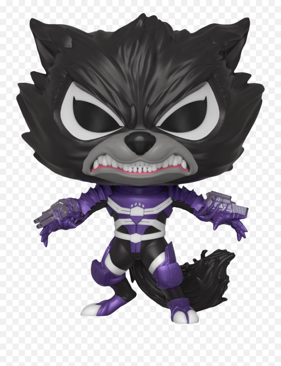 Venom - Venomized Rocket Raccoon Pop Vinyl Pop Vinyl Venomized Rocket Png,Rocket Raccoon Png