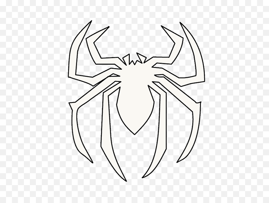Spiderman Head Png - Spiderman Drawing Easy Spiderman Logo Easy Spiderman Logo Drawing,Spiderman Logo Images