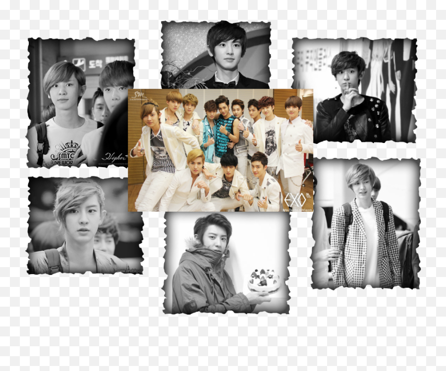 My Chanyeol - Home Collage Png,Chanyeol Png