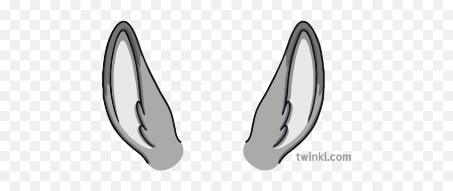 Donkey Ears Illustration - Twinkl Orejas De Burro Png,Ears Png