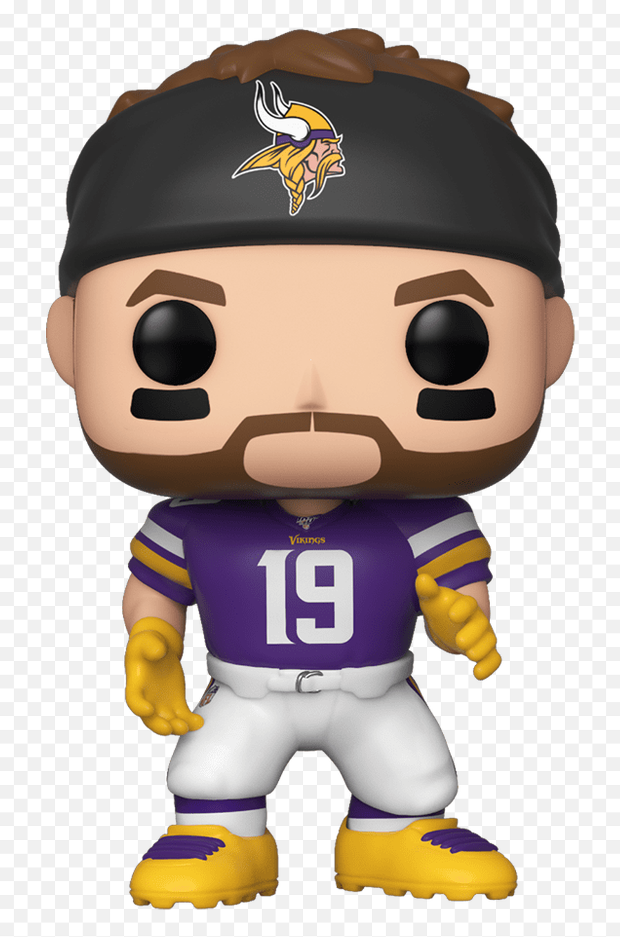 Nfl Football - Adam Thielen Minnesota Vikings Pop Vinyl Minnesota Vikings Funko Pop Png,Minnesota Vikings Png