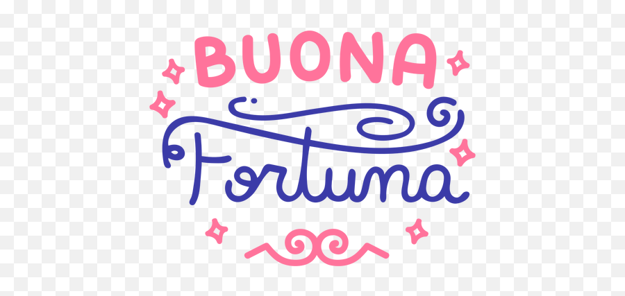 Buona Fortuna Good Luck Italian - Transparent Png U0026 Svg Buena Suerte En Italiano,Good Luck Png