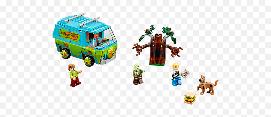 Lego The Mystery Machine - Lego Scooby Doo Mystery Machine Png,Mystery Machine Png