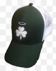 Finnegans Brewery In Minneapolis Shamrock Halo Mesh Baseball Hat - Baseball Cap Png,Baseball Hat Png