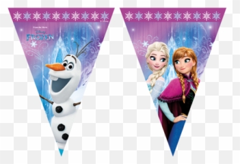 Disney Frozen Triangle Banner - Northern Flag png