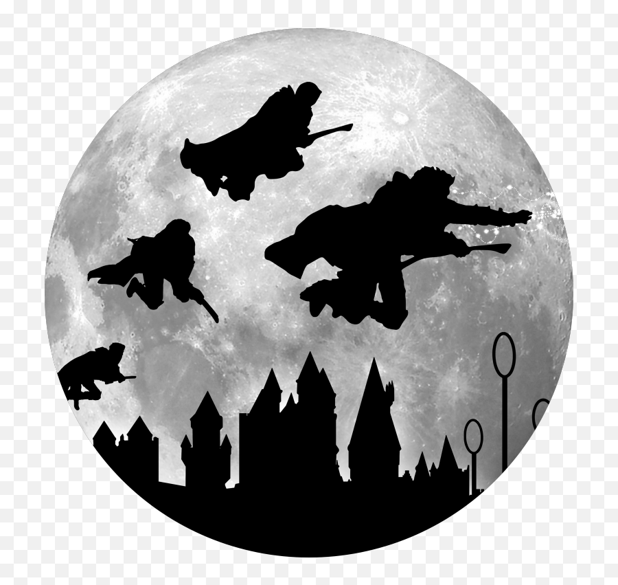 Full Moon Over Hogwarts - Full Moon Over Hogwarts Png,Voldemort Png