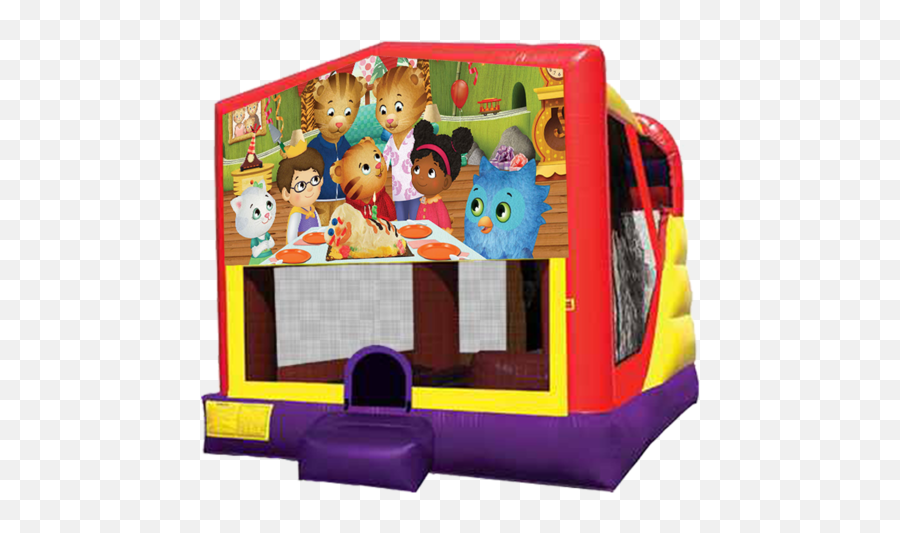 Combo - Pj Mask Bounce House Png,Daniel Tiger Png