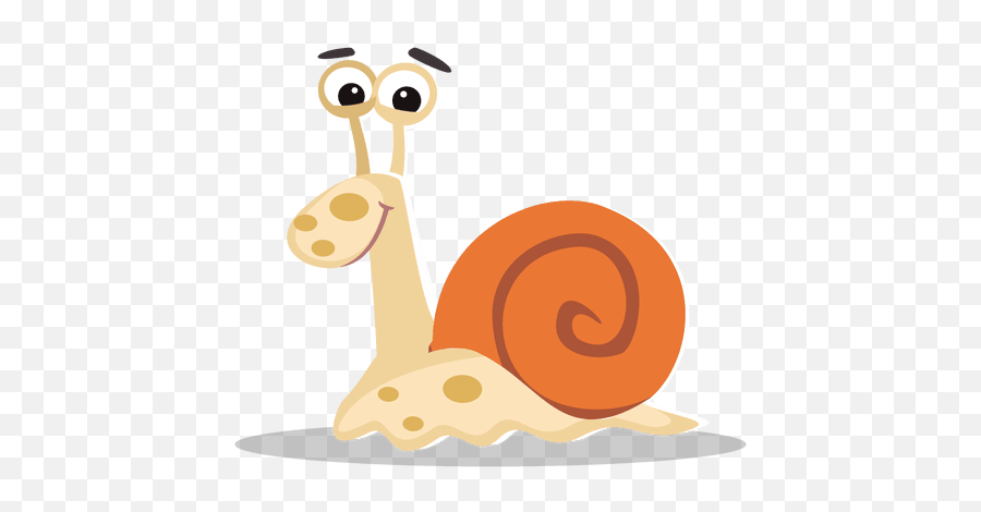 Snail Cartoon - Caracol Dibujo Png,Snail Png