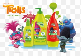 Vosene Kids Shampoo Trolls - Vosene Kids Trolls High Trolls Vosene Png,Trolls Logo Png