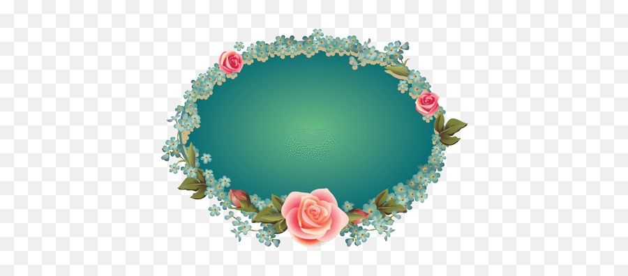 Design Free Logo Online - Flowers Vintage Frame Logo Template Png,Flower Design Png