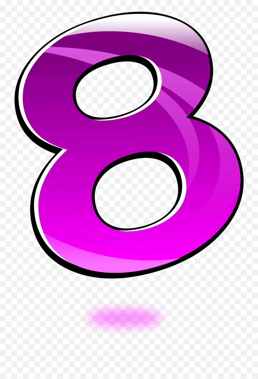 8 Png Icon - Number 8 Clipart Transparent Background,8 Png