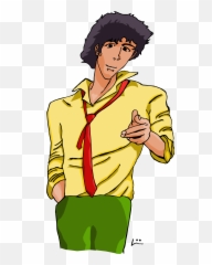 Download Spike Spiegel - Cartoon Png,Spike Spiegel Png