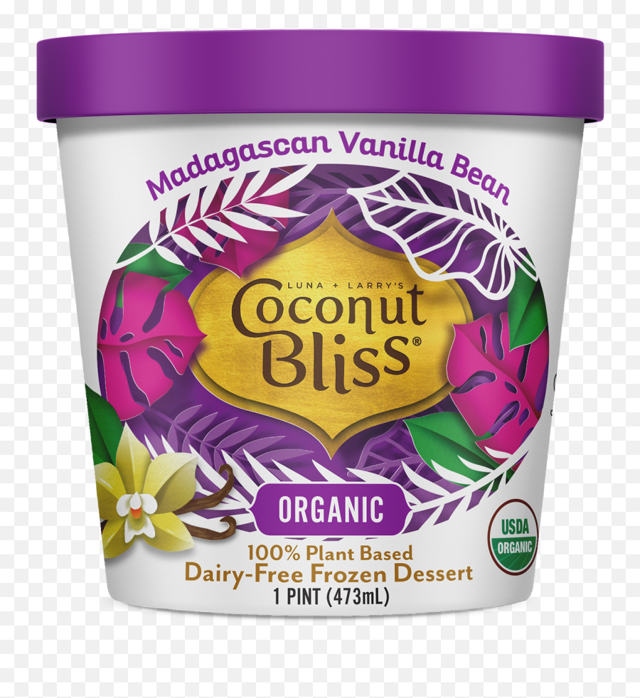 Madagascan Vanilla Bean - Coconutbliss Vegan Ice Cream Png,Vanilla Bean Png