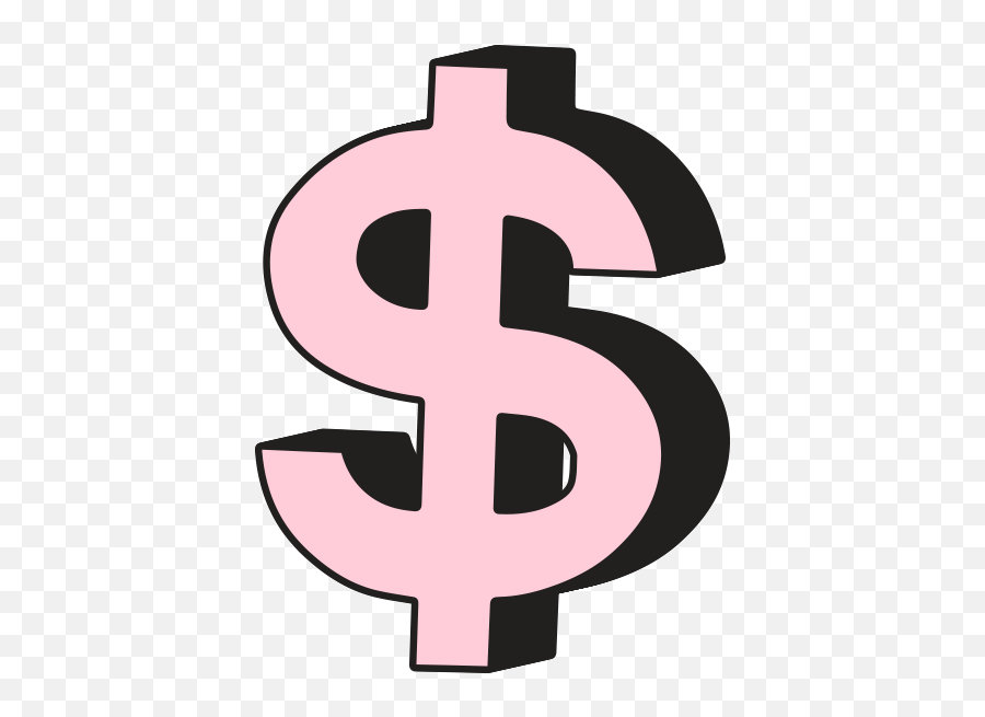 Money Sign Gif Animated Gifs - Pink Aesthetic Dollar Sign Png,Money Sign Transparent