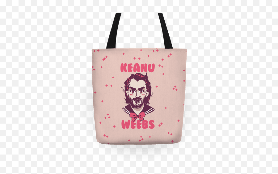 Keanu Weebs Totes Lookhuman - Tote Bag Png,Keanu Reeves Png