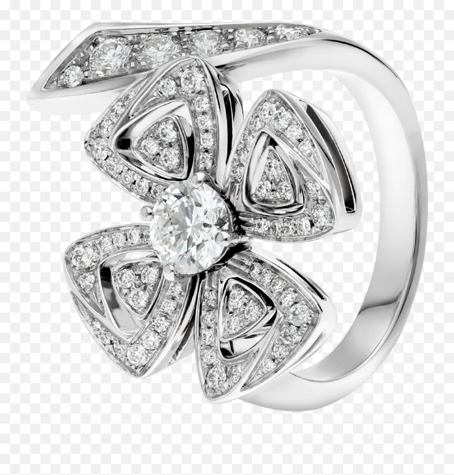 Rings Bvlgari - Engagement Ring Png,White Ring Png