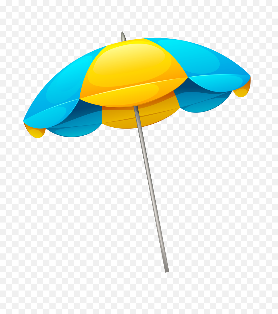 Summer Beach Umbrella Png Clipart - Transparent Background Beach Umbrella Png,Umbrella Clipart Png