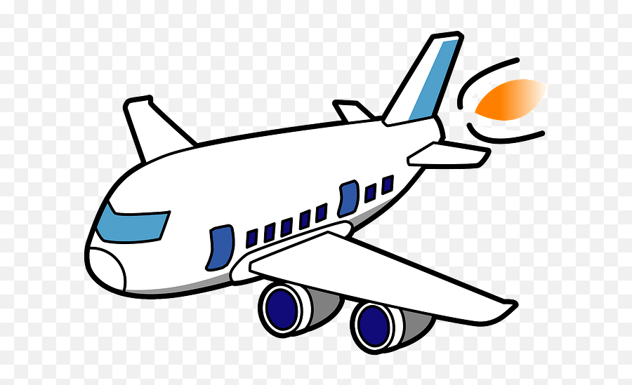 Airplane Clipart - Airplane Clipart Png,Airplane Clipart Transparent