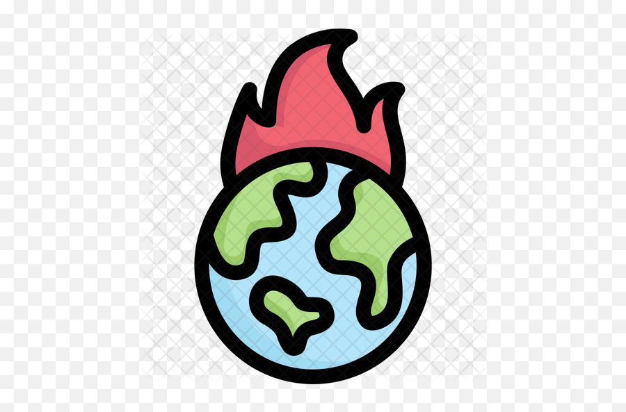 Earth - Icon Png,Earth On Fire Png