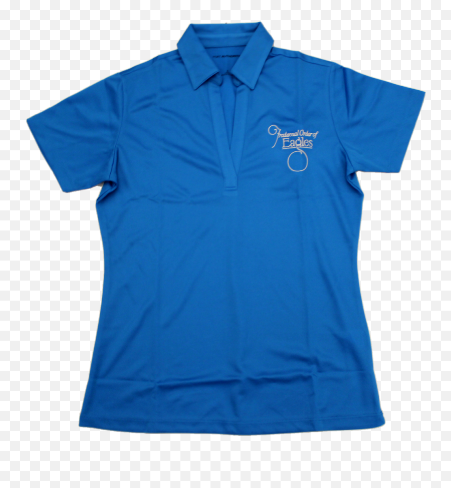 Embroidered Logo Ladies Polo - Solid Png,Fraternal Order Of Eagles Logo