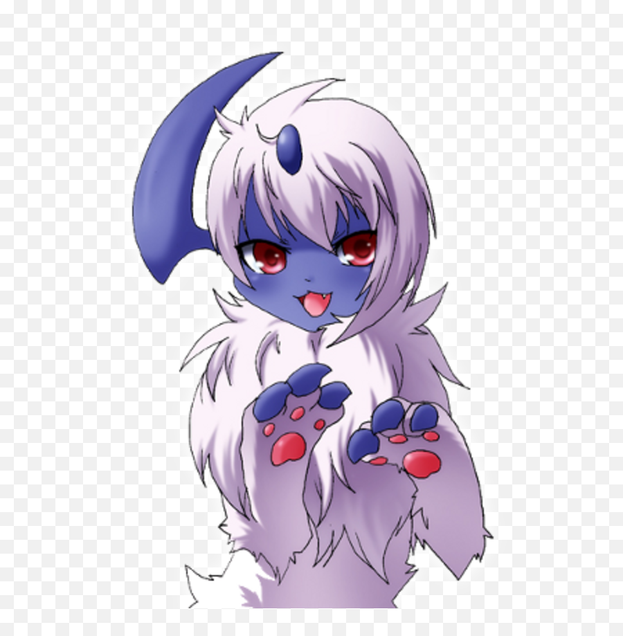 Another Cute Absol - Anime Human Cute Pokemon Png,Absol Png