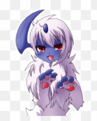 Another Cute Absol - Anime Human Cute Pokemon Png,Absol Png