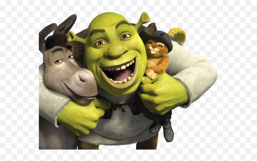 Download Shrek Edible Image Cake Topper - Shrek Donkey And Puss In Boots Png,Donkey Shrek Png