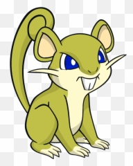 Shiny Rattata Png Transparent Image - Rattata Para Colorear,Rattata Png