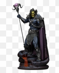 Masters Of The Universe Skeletor Statue - Skeletor He Man Action Figure Png,Skeletor Transparent