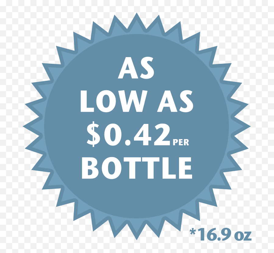 H2o Direct - Private Label Bottled Water For Marketing Mattel Logo Png,Bottled Water Png