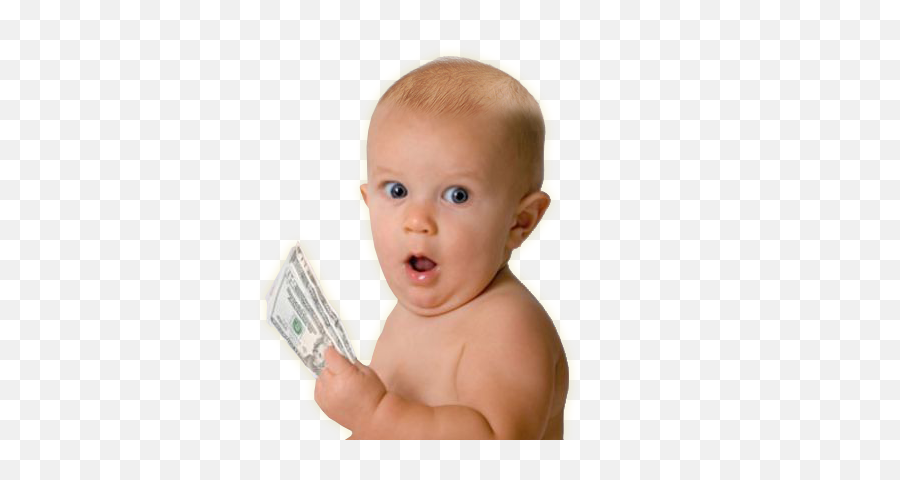 Baby Holding Cash Png - Crying Baby Transparent Background,Baby Transparent Background