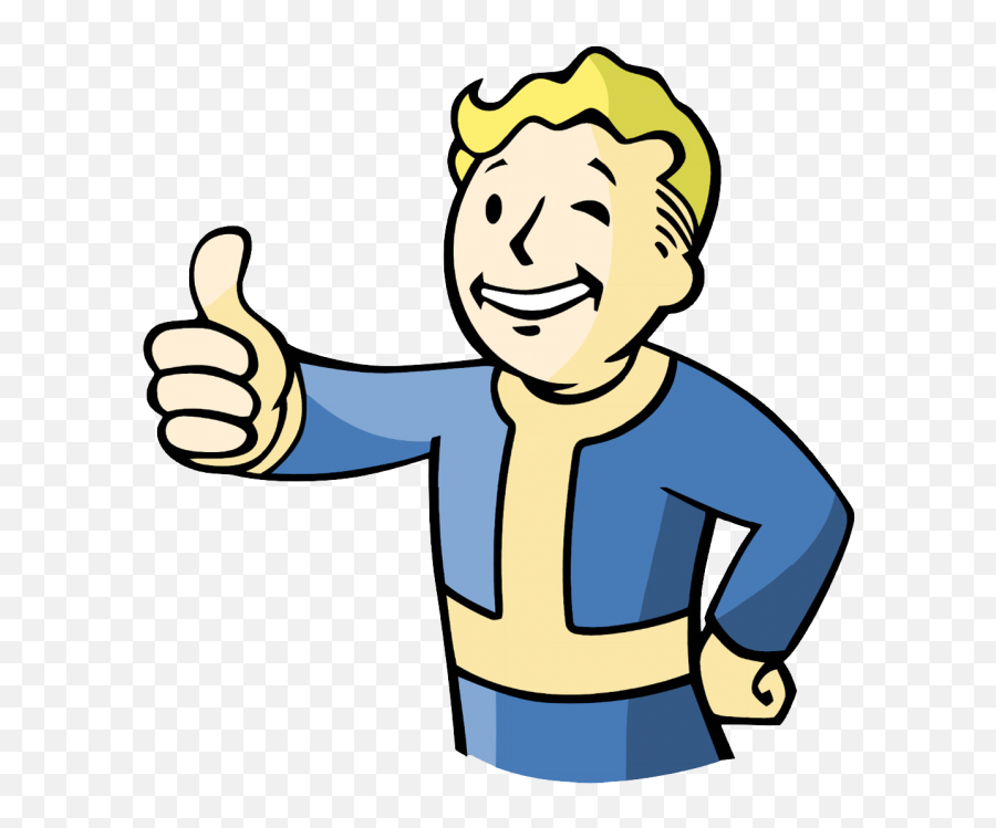 Fallout Pip Boy Png Hd Free - Vault Boy Thumbs Up Gif,Fallout 3 Png
