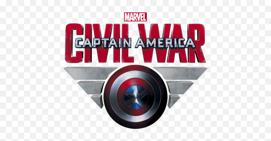 Captain America Civil War Shield - Captain America Civil War Captain America Civil War Movie Logo Png,Captain America Civil War Logo Png