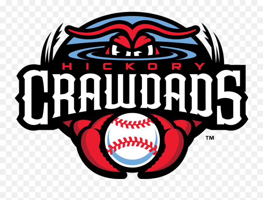 Hickory Crawdads Logo And Symbol Meaning History Png - Hickory Crawdads,Power Rangers Logos