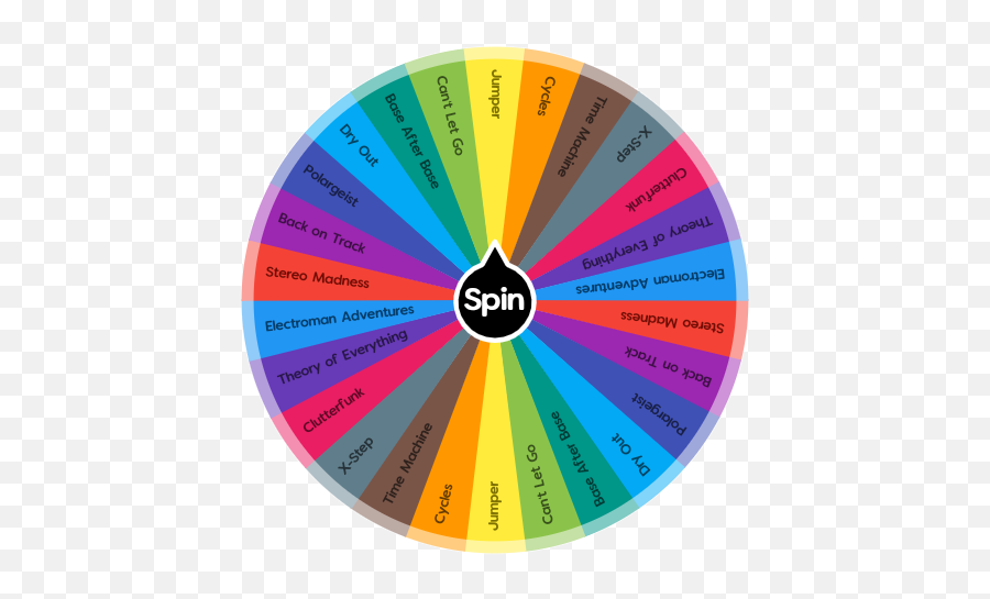 Geometry Dash Lite Levels Spin The Wheel App - Dot Png,Geometry Dash Transparent