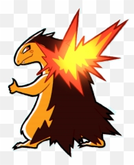 Vp - Pokémon Thread 39683828 Typhlosion Side View Png,Typhlosion Png