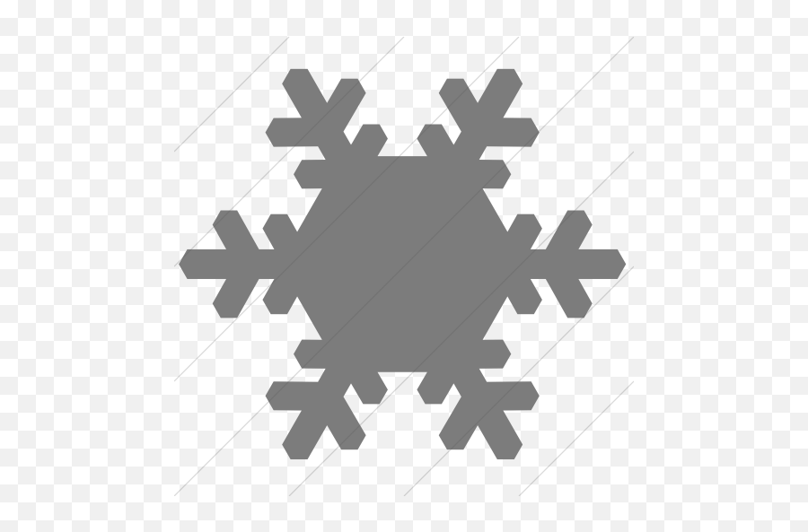 Iconsetc Simple Dark Gray Classica Snowflake 2 Icon - Snowflake Free Svg Banner Png,Snowflak Icon