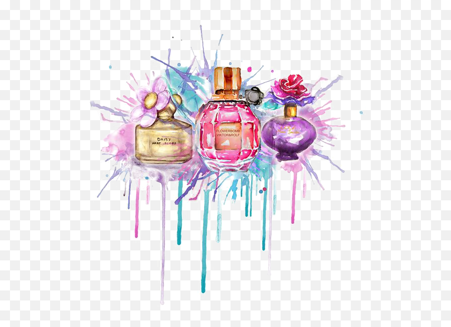 Download Free Mademoiselle Illustration - Transparent Background Perfume Clipart Png,Viktor Icon