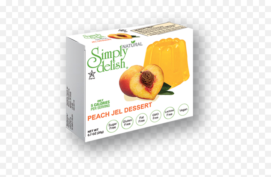 Simply Delish Sugar - Free Jelly Mix Peach 20g Convenience Food Png,Jello Png